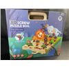 Image 1 : Lot of 1 3D Screw Puzzle Box Toy Set - Cute Animal Series - 332PCS - Brand New