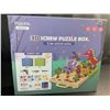 Image 1 : Lot of 1 3D Screw Puzzle Box Toy Set - Cute Animal Series - 332PCS - Brand New