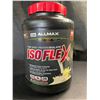Image 1 : Lot of 1 Tub of AllMax ISO FLEX Pure Whey Protein Isolate Powder - 5Lbs - Vanilla