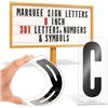 Image 1 : Lot of 1 Box of Houseables 8-Inch Outdoor Sign Letters - Brand New! Over 300PCS