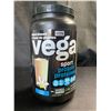 Image 1 : Lot of 1 Tub of Vega Sport Protein Powder - Vanilla - 828G