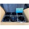Image 2 : Lot of 1 Box of Vicrays 6PC Ceramic Bowls - 6oz Size - Brand New