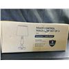 Image 1 : Lot of 1 Box of Touch Control Table Lamps - Set of 2