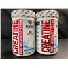 Image 1 : Lot of 2 Tubs of Perfect Sports Creatine Powder - Unflavored - 400G