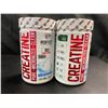 Image 1 : Lot of 2 Tubs of Perfect Sports Creatine Powder - Unflavored - 400G