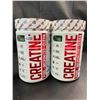 Image 1 : Lot of 2 Tubs of Perfect Sports Creatine Powder - Unflavored - 400G