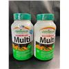 Image 1 : Lot of 2 Bottles of Jamieson Multivitamin Gummies for Adults - 150PCS each