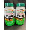 Image 1 : Lot of 2 Bottles of Jamieson Multivitamin Gummies for Adults - 150PCS each
