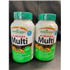 Image 1 : Lot of 2 Bottles of Jamieson Multivitamin Gummies for Adults - 150PCS each