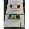 Image 4 : Lot of 1 Super Nintendo Entertainment System w/ Cords, Controller, & Games - Used; POWERS ON/WORKS!