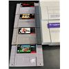 Image 4 : Lot of 1 Super Nintendo Entertainment System w/ Cords, Controller, & Games - Used; POWERS ON/WORKS!