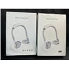 Image 1 : Lot of 2 Wearable Neck Cooling Fans - Rechargeable Neck Fans for Staying Cool!