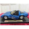 Image 2 : Maisto 1992 Corvette ZR1 Die Cast Metal with COA 3" x 4.25"x 10"