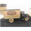 Image 2 : 3 Die Cast ERTL Delivery Truck Coin Banks with Advertising ; Case, Allis Chalmers, 