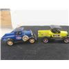 Image 2 : 4 Die Cast Pepsi Trucks - biggest 2" x 3" x 6.5" 