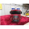 Image 2 : Firetruck with Extendable Ladder - Plastic 7" x 10" x 26" - extends to 20" High