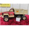 Image 1 : Tonka Metal Dump Truck with Plastic Grill + Tires 6.5" x 7.5" x 15.5" 