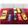 Image 3 : 9 Various Die Cast Cars 1 : 36 Scale ; 63 Vette, Viper, Charger, Porsche, VW Beetle
