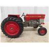 Image 8 : 2 Metal Die Cast Tractors ; Allis Chalmers 5.75" x 6" x 10", Massey Ferguson 5" x 5.5" x 9"