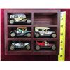 Image 10 : 9 Die Cast - 2 of are ERTL ; 1918 Ford Model T Delivery Van, 1960 Corvette - Largest 