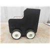 Image 5 : Wooden  Hand Made Engine + Car on Wheels - Total Length 7.5" x 9.5" x 23" & Metal
