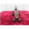 Image 3 : Cast Tractor 3.75" x 5"x 7" + Metal Tractor - missing front wheels 4"x 4" x 6.25" 