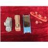 Image 2 : 3 Die Cast Metal ; VW Micro Racer + Metal Set of Gas Pumps & Free Air Sign - Largest 