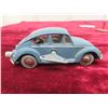 Image 8 : 3 Die Cast Metal ; VW Micro Racer + Metal Set of Gas Pumps & Free Air Sign - Largest 