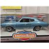 Image 8 : 1970 Chevelle SS 454 LS6 2 Door Hard Top Blue 1:18 American Muscle 