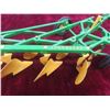 Image 2 : John Deere Steele 4 Furrough Plow , John Deere Wall Clock with Alarm - 