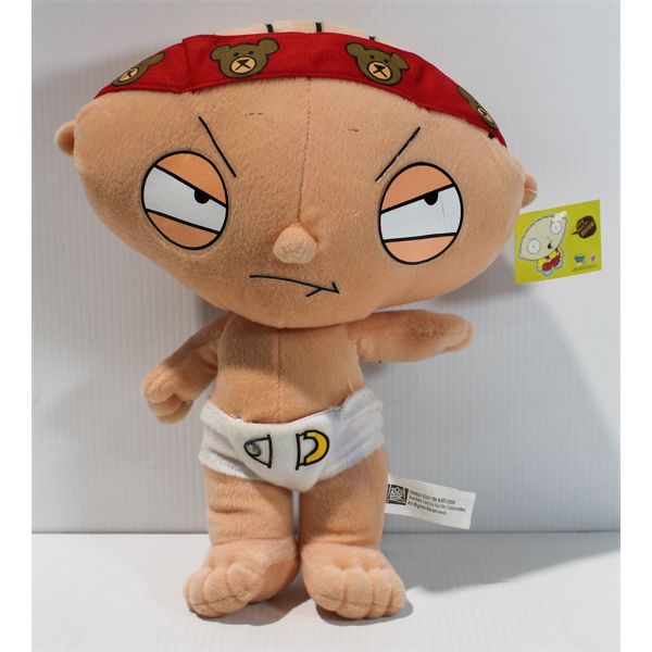 FAMILY GUY STUFFED STEWIE DOLL C.2005