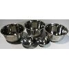 Image 1 : 5 STAINLESS STEEL MIXING BOWLS