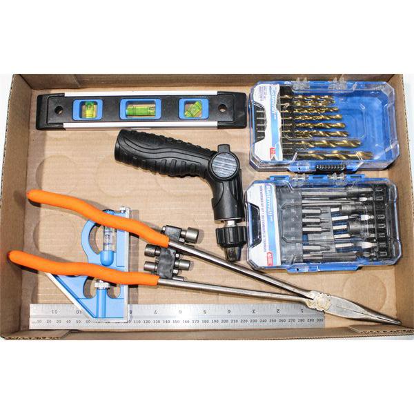 DRILL BIT & SCREWDRIVER BIT SET ETC.