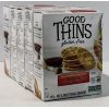 Image 1 : 4 BXS GOOD THINS BBQ RICE & SWEET POTATO CRACKERS