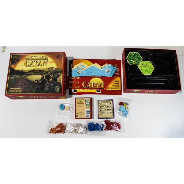 THE SETTLERS OF CATAN BOARD GAME