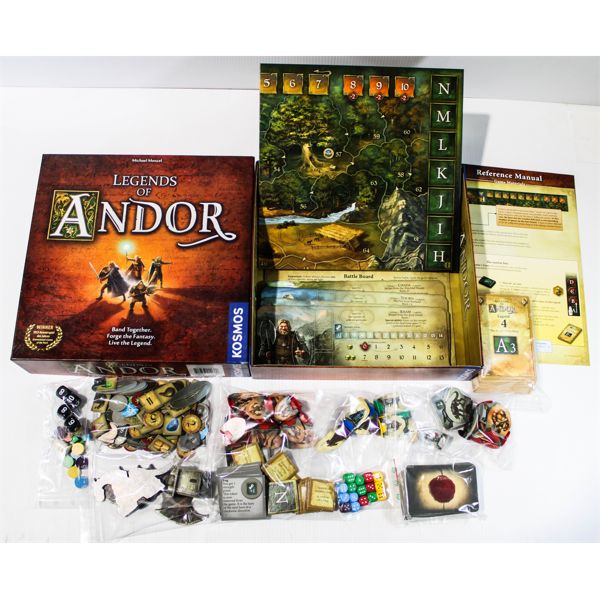 LEGENDS OF ANDOR BOARD GAME