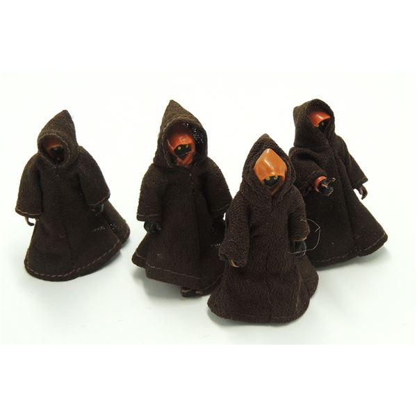 #157 STAR WARS 1978 KENNER JAWA LOT OF 4 ARMY