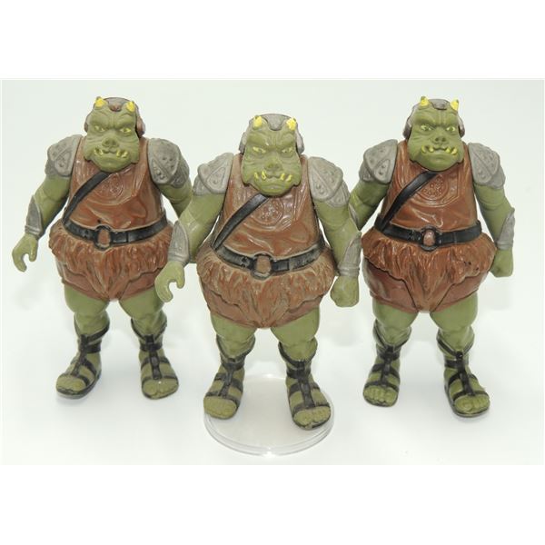 #168 STAR WARS ROTJ GAMORREAN GUARD LOT OF 3