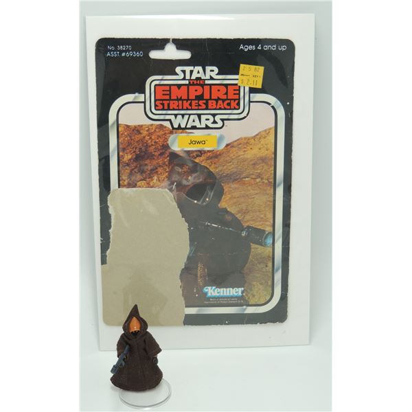 #173 STAR WARS ESB JAWA COMPLETE FIGURE + CARDBACK