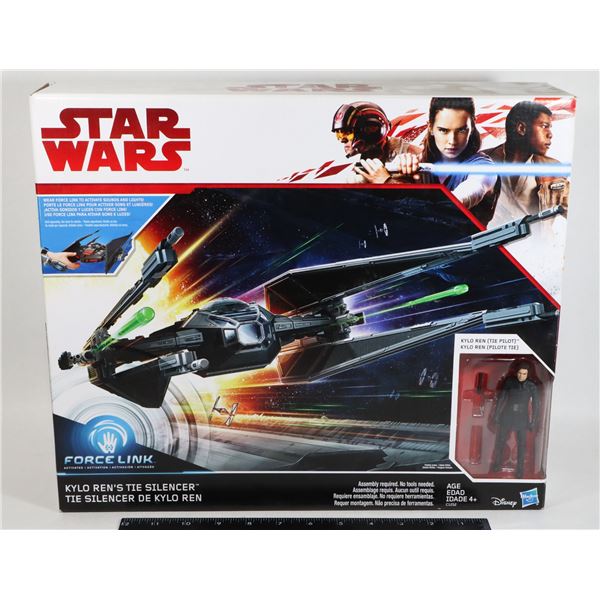 #227 STAR WARS KYLO REN'S TIE SILENCER SEALED 2017