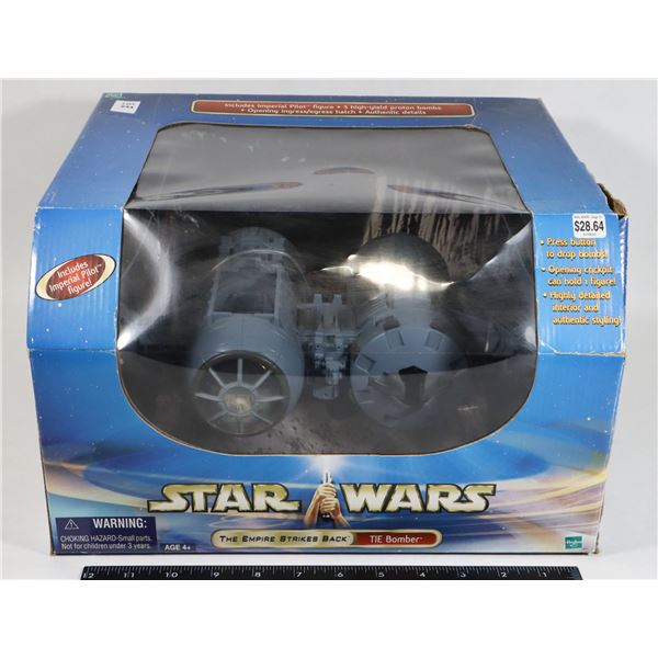 #234 STAR WARS ESB TIE BOMBER HASBRO 2002 INCLUDES