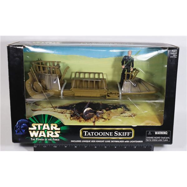 #240 POWER OF THE FORCE TATOONIE SKIFF SEALED 1999