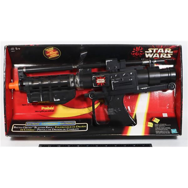 #248 EPISODE ONE BATTLE DROID BLASTER RIFLE W/ BOX