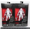 Image 1 : #467 BLACK SERIES 99 FIRST ORDER JET TROOPER  X2