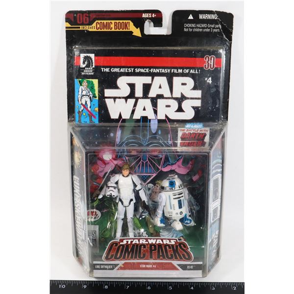 #555 COMIC PACKS LUKE SKYWALKER R2-D2 2006