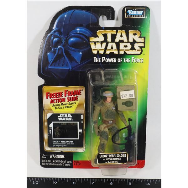 #579 POWER OF THE FORCE ENDOR REBEL SOLDIER 1997