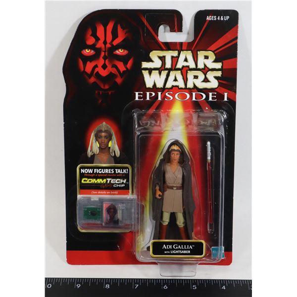 #604 PHANTOM MENACE ADI GALLIA 1999 CARDED