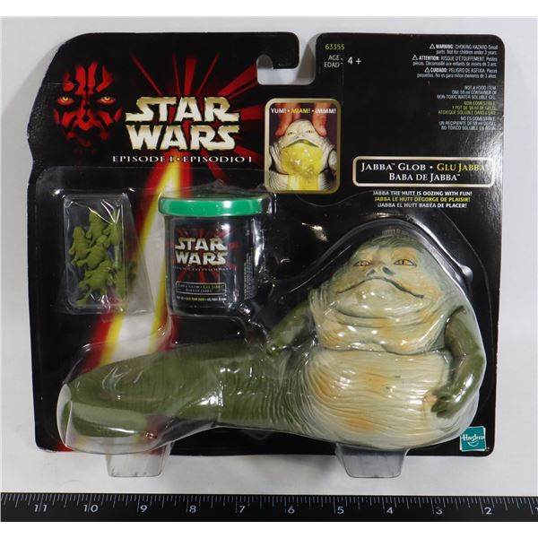 #611 PHANTOM MENACE JABBA W/ GLOBB GOO CARDED