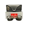 Image 1 : Ray-Ban chromance sunglasses w/box & case - Police recovery - retail $423