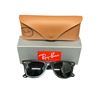 Image 1 : Ray-Ban Mega Wayfarer sunglasses w/box & case - Police recovery - retail $296